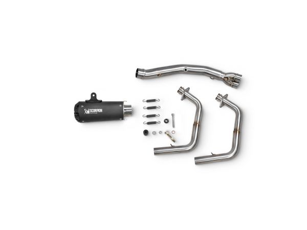 Scorpion Red Power. Black Ceramic. Komplett anlegg bilde 2