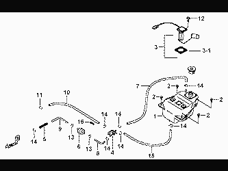 FUEL TANK (MATERIAL : HDPE)