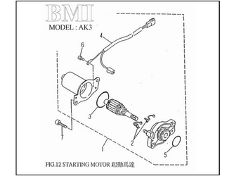 STARTING MOTOR