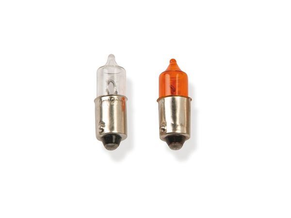 Bulb 9 mm 12Vx21W. Orange bilde 1