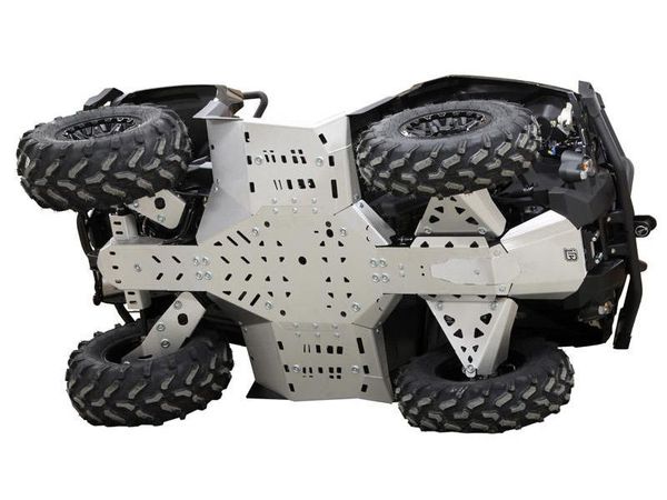 Bukskjold/Skidplate kit. Aluminium. CanAm G2 Outlander MAX 650/850/1000 MAX bilde 1