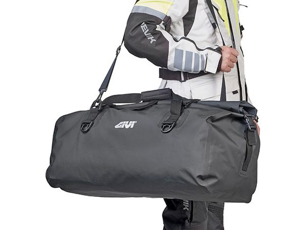 Vanntett Givi bagasjebag 80  liter for montering på sete eller bagasje bilde 2
