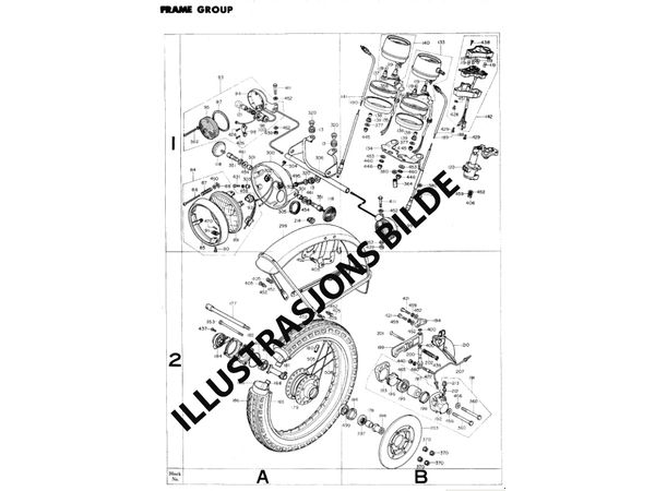 Haynes bok Kawasaki KC, KE & KH100 1975 - 1999 bilde 3