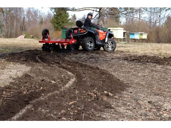 Iron Baltic Jordfres til ATV, eller til en liten traktor bilde 4