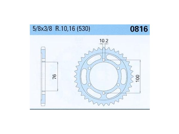 BAK DREV  816 - 38 C bilde 1