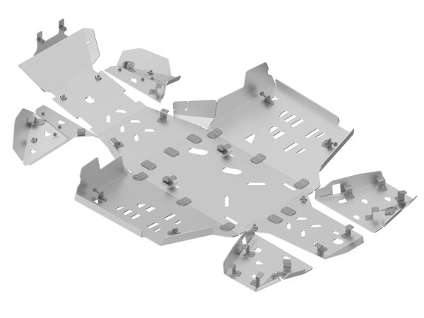 Bukskjold/Skidplate kit. Aluminium CanAm Outlander G3 850/1000 (2025+) bilde 3