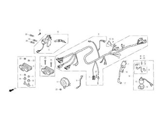 WIRE HARNESS, IGNITION COIL 1