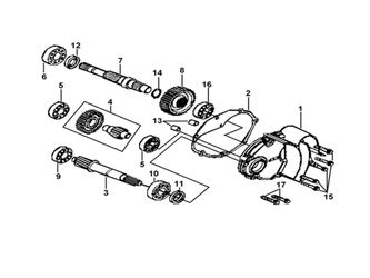 MISSION COVER  COUNTER SHAFT