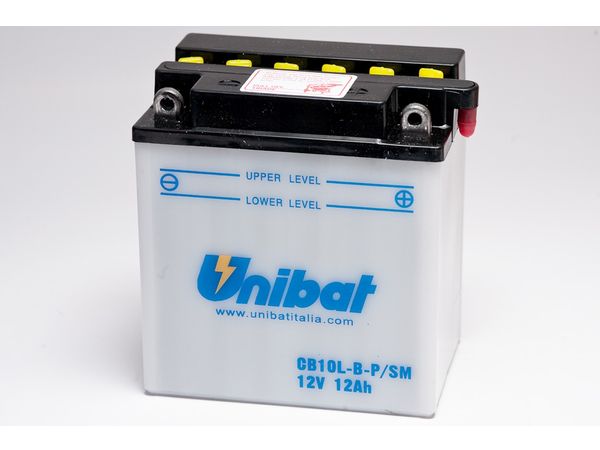 Unibat STD batt med syrebeholder(CB10LBPSM) bilde 1