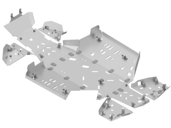 Bukskjold/Skidplate kit. Aluminium CanAm Outlander G3 MAX 850/1000 (2025+) bilde 3