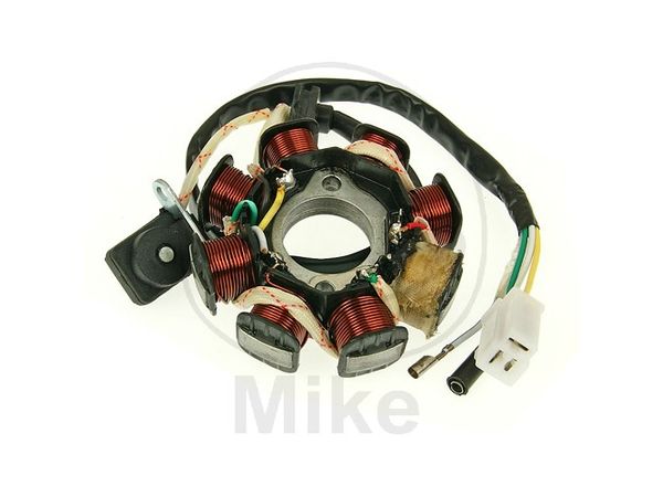 Stator kpl m/puls og tennspole. 5 ledninger fra stator bilde 1