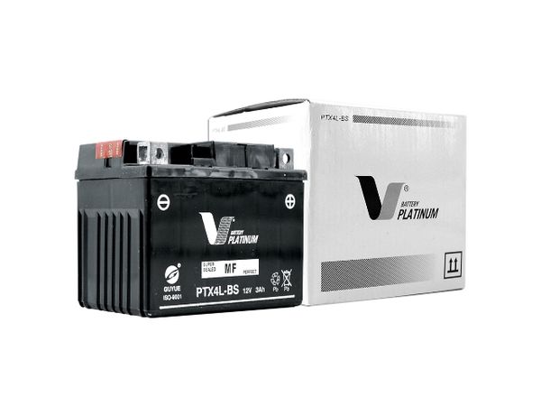 VPlatinum Batteri 6 VOLT 4 Ah Lengde  70 Bredde 70 Høyde 95 u/syre # bilde 1