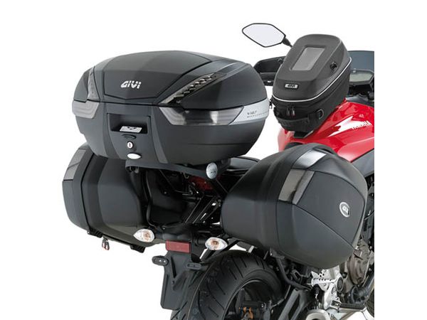 Sideveskefester plx i stål for V35/V37 vesker Yamaha MT-07 bilde 1