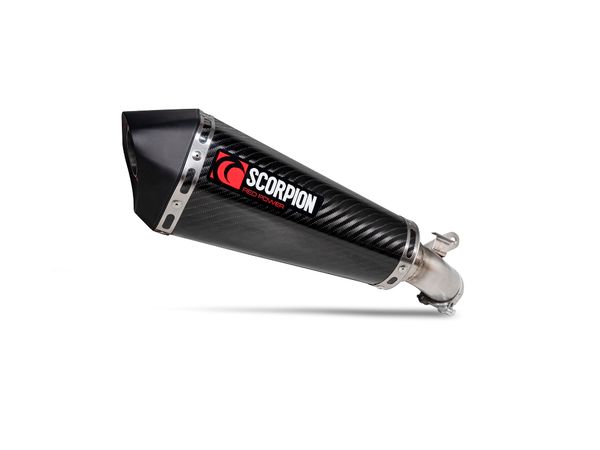 Scorpion Serket Taper. Carbon Slip-On. bilde 1
