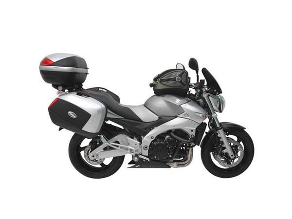 Sideveskefester plx i stål for V35/V37 vesker Suzuki GSR600 bilde 2