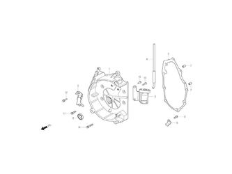 RIGHT CRANK CASE COVER