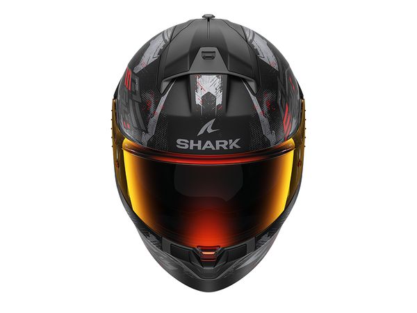 Ridill 2: Ny helhjelm fra Shark med nytt design og og høy kvalitet, sort/or bilde 2