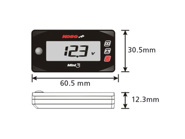 Mini 3 - AMP & VOLT meter bilde 2