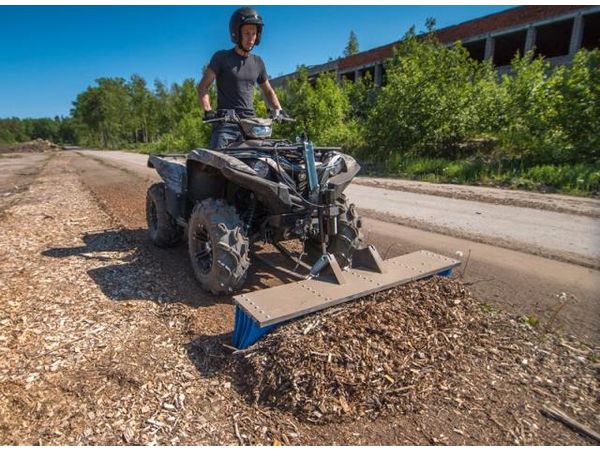 Iron Baltic 1500mm ATV Børste med sentermontert pushtube bilde 3