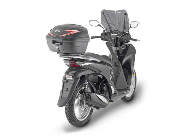 Toppboks Monolock 30 ltr sort rød refleks bilde 2