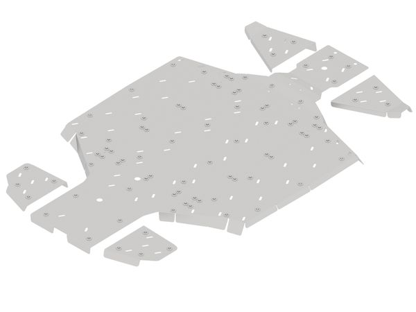 Bukskjold/Skidplate kit. Aluminium CFMoto U10 Pro (2025+) bilde 3