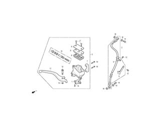 FRONT BRAKE MASTER CYLINDER