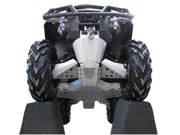 Bukskjold/Skidplate kit. Aluminium. BRP/CanAm bilde 4