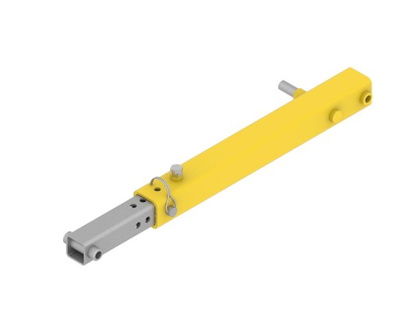 Adjustable tube for receiver mount system bilde 3
