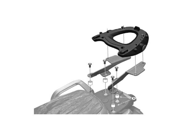 Givi monteringsett Monokey toppboks Yamaha XT1200Z Super Tenerè bilde 2