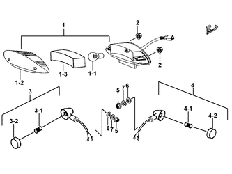 REAR LAMP CLUSTER(TRANSPARENT)
