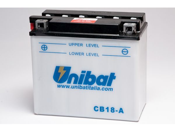 Unibat STD batt med syrebeholder(CB18ASM) bilde 1