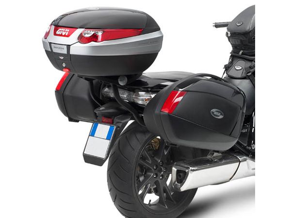 Sideveskefester plx i stål for V35/V37 vesker Honda DN-01 ## bilde 2