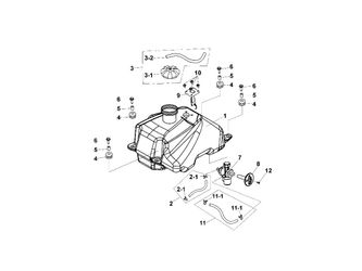 FUEL TANK, OIL TANK ASSY