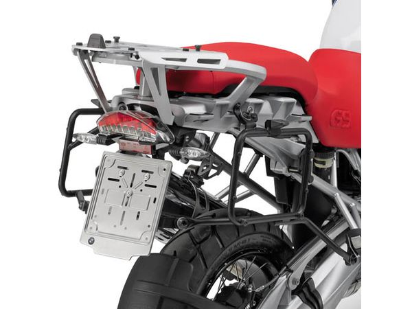 Givi bagasjebrett monokey i børstet aluminium BMW R1200GS 2007-12 bilde 1