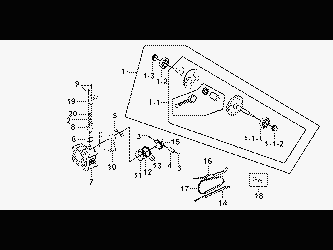 CYLINDER, PISTON, CRANKSHAFT