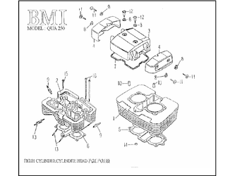 CYLINDER, CYLINDER HEAD