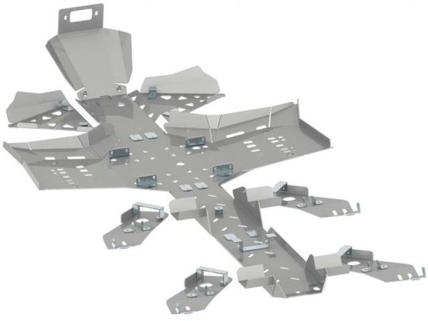 Bukskjold/Skidplate kit. Aluminium. BRP/CanAm bilde 2