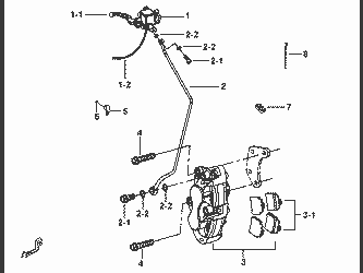 CALIPER, MASTER CYLINDER(FRONT)