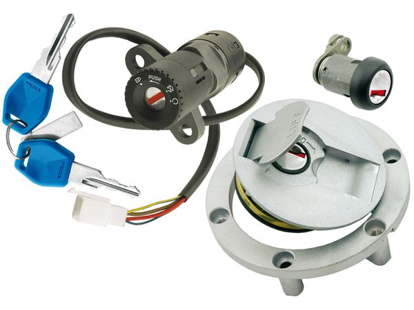 Ignition switch SET Yamaha TZR 50 (03=>) bilde 1