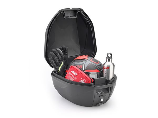 Toppboks Monolock 30 ltr sort m/sota glass bilde 2