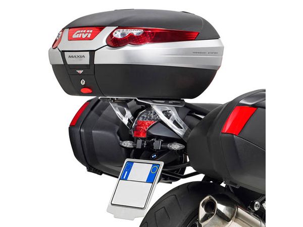 Givi bagasjebrett monokey i børstet aluminium BMW bilde 3