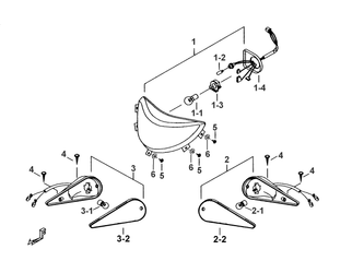 HEAD LAMP AND FRONT TURN SIGNAL LAMP