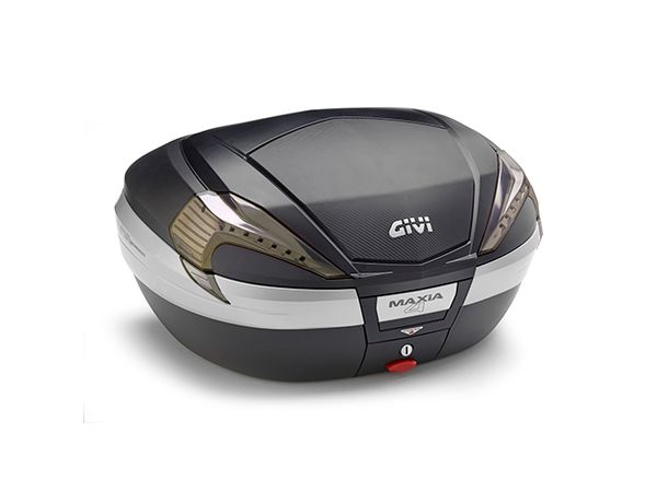 Toppboks V56N Monokey 56 ltr. sort/sølv med karbonmønster finish ## bilde 1