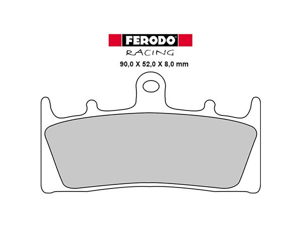 Bremseklosser racing organisk # bilde 1