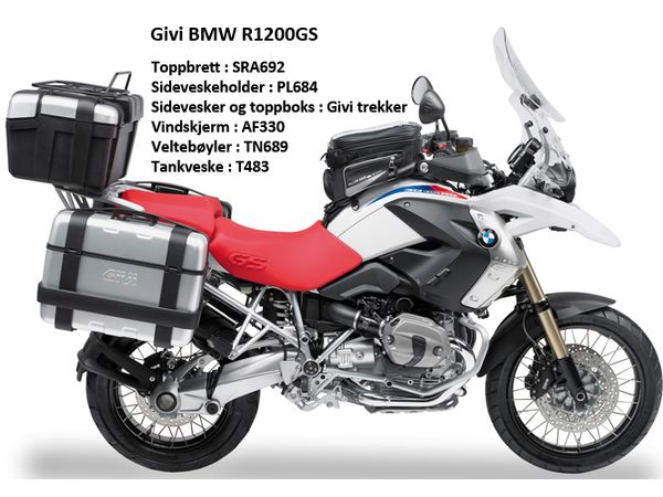 GIVI BAGASJEBRETT MONOKEY I ALUMINIUM BMW R 1200 GS ## bilde 2