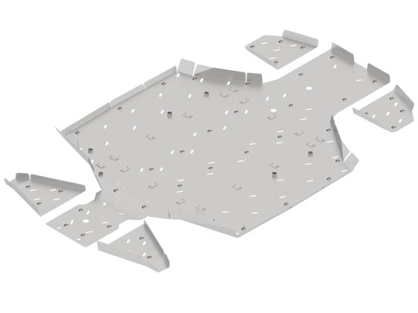 Bukskjold/Skidplate kit. Aluminium CFMoto U10 Pro (2025+) bilde 4