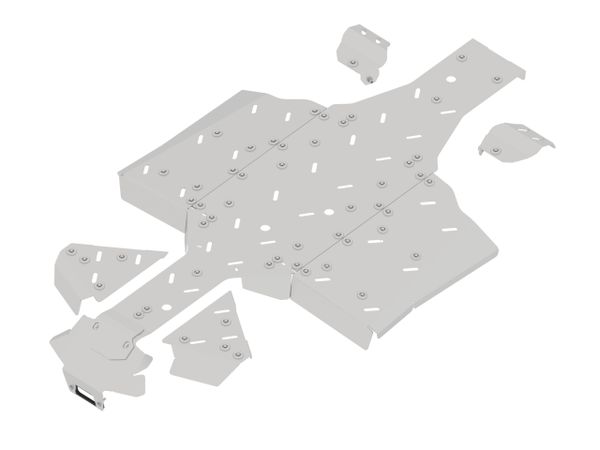 Bukskjold/Skidplate kit. Aluminium. QJMotor SFA 600/1000 (2025+) bilde 1