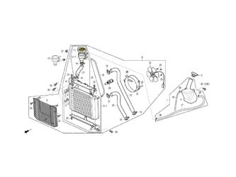 RADIATOR, RADIATOR HOSE