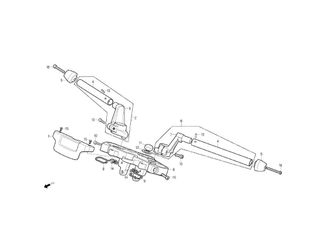 HANDLE PIPE, TOP BRIDGE