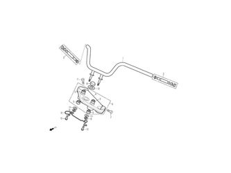 HANDLE PIPE, TOP BRIDGE